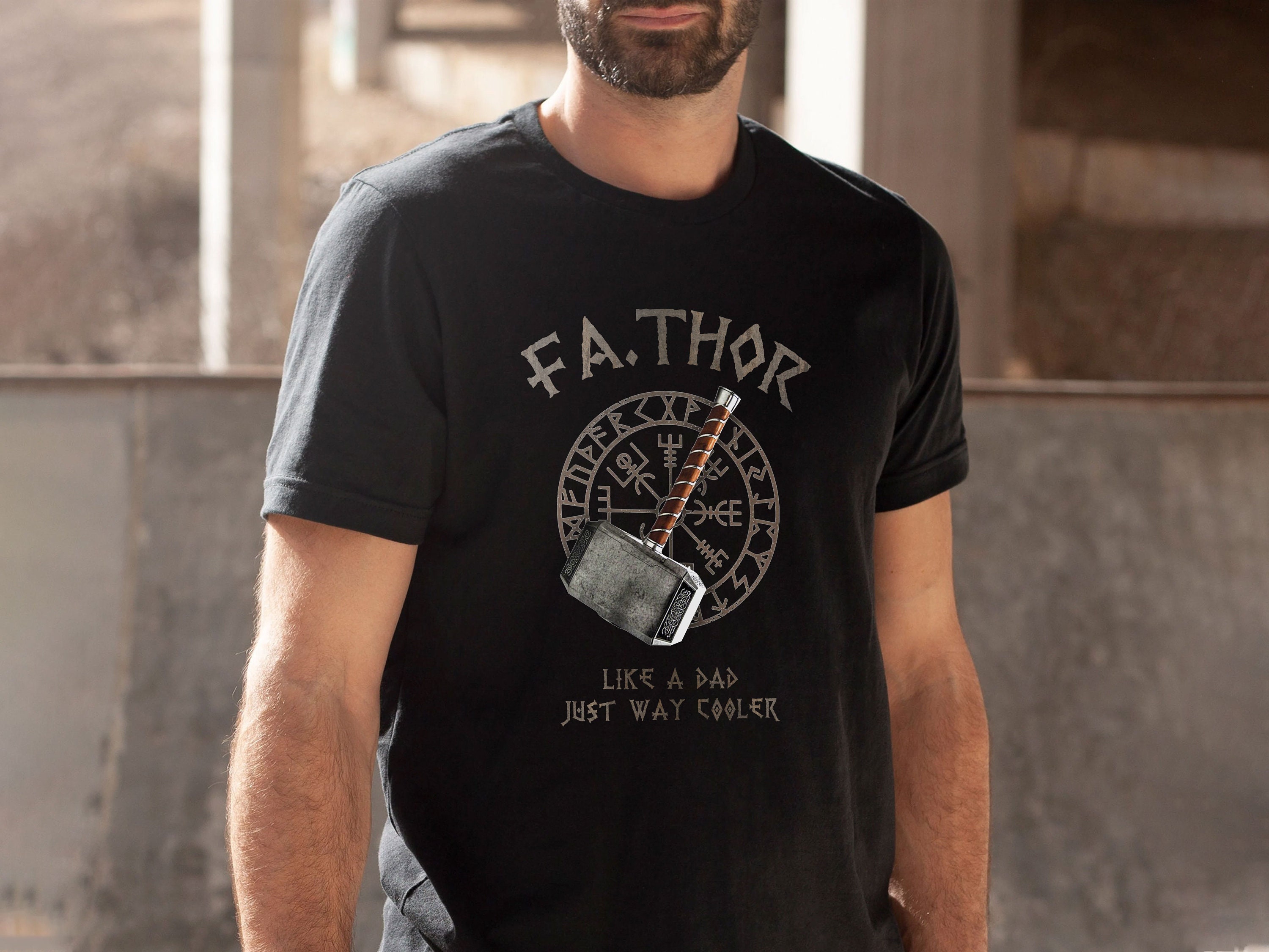 Fathor Definition Viking Superhero Like A Dad Father’s Day Unisex T-Shirt
