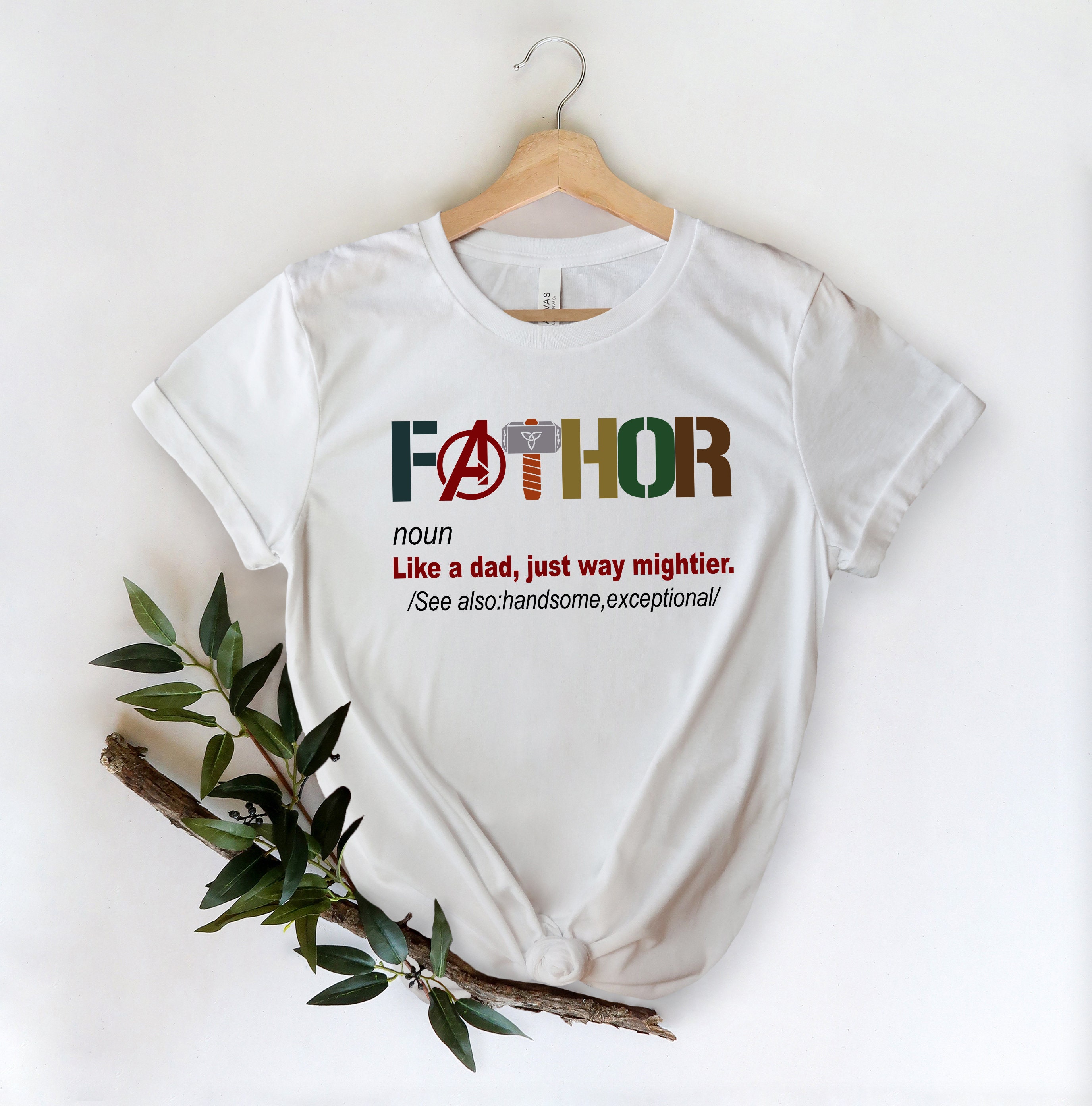 Fathor Like A Dad Just Way Mightier Unisex T-Shirt