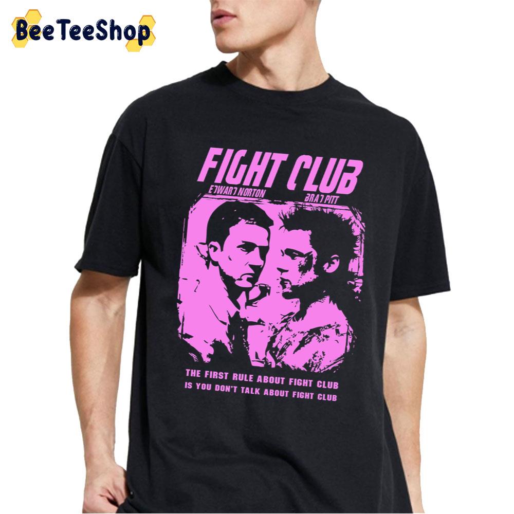 Fight Club Pink Style Brad Pitt Unisex T-Shirt