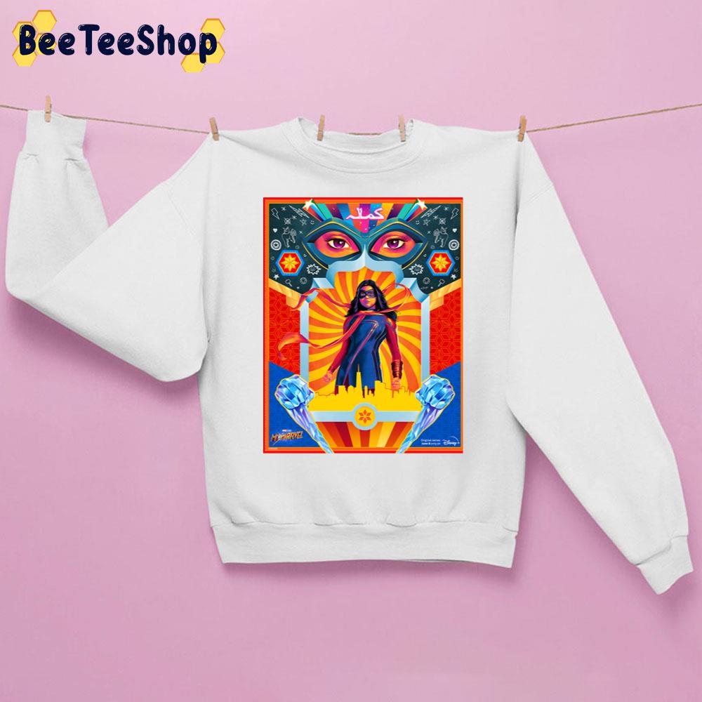 Fitted Ms Marvelretro Art Unisex Sweatshirt