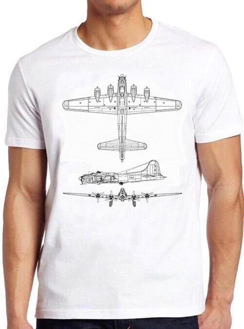 Flying Fortress Retro B-17 Bomber Unisex T-Shirt