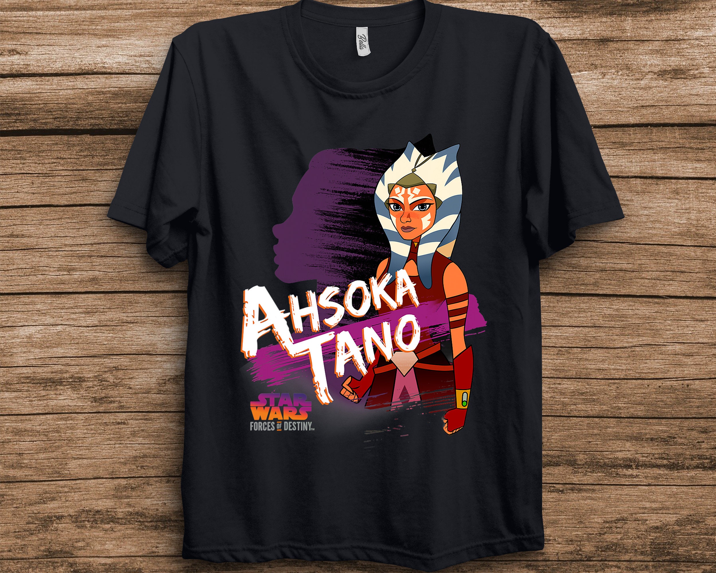 Forces Of Destiny Ahsoka Tano Shadow Star Wars Unisex T-Shirt