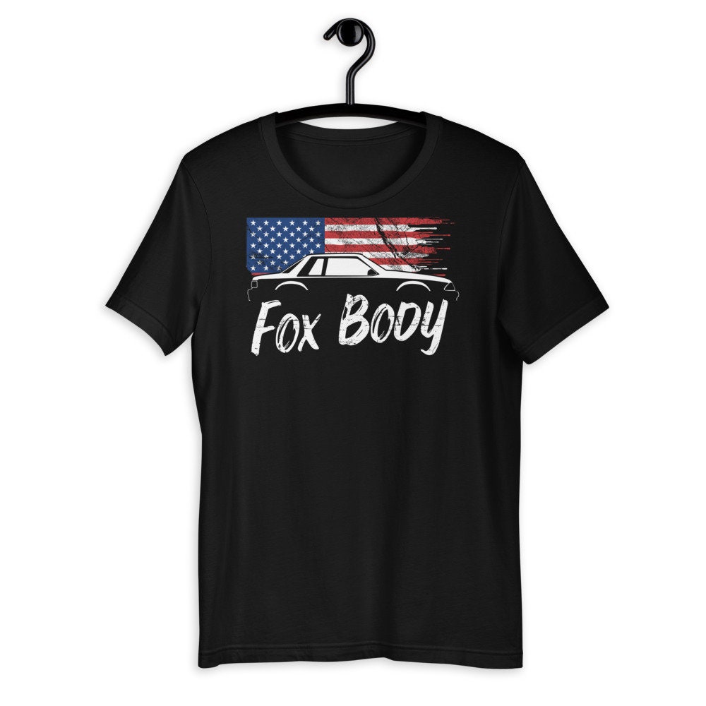 Foxbody American Flag Unisex T-Shirt