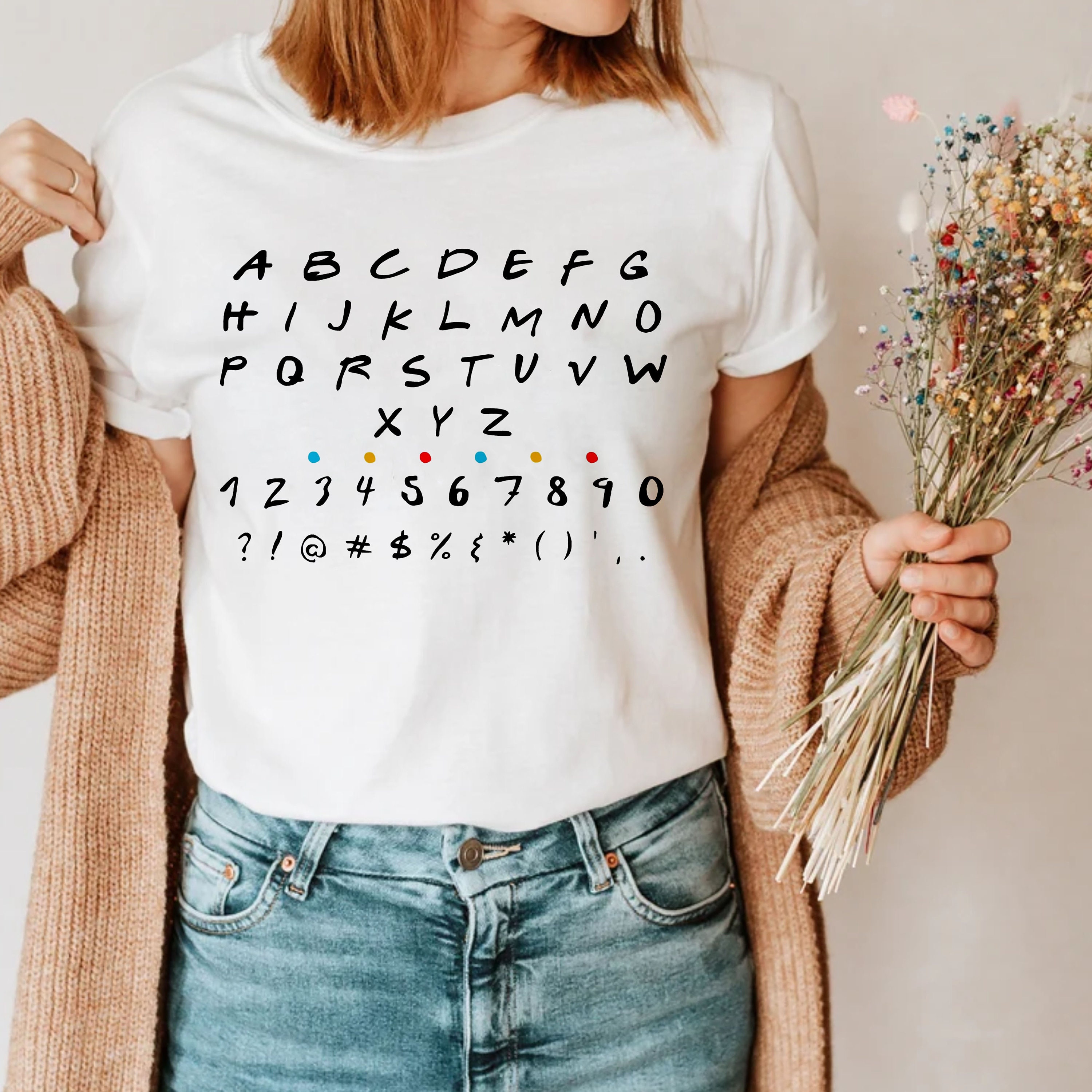 Friend Font Unisex T-Shirt