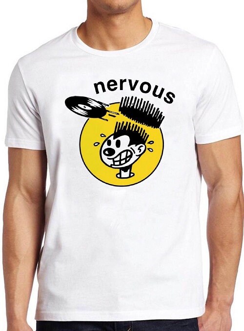 Funny Art Nervous Records Unisex T-Shirt