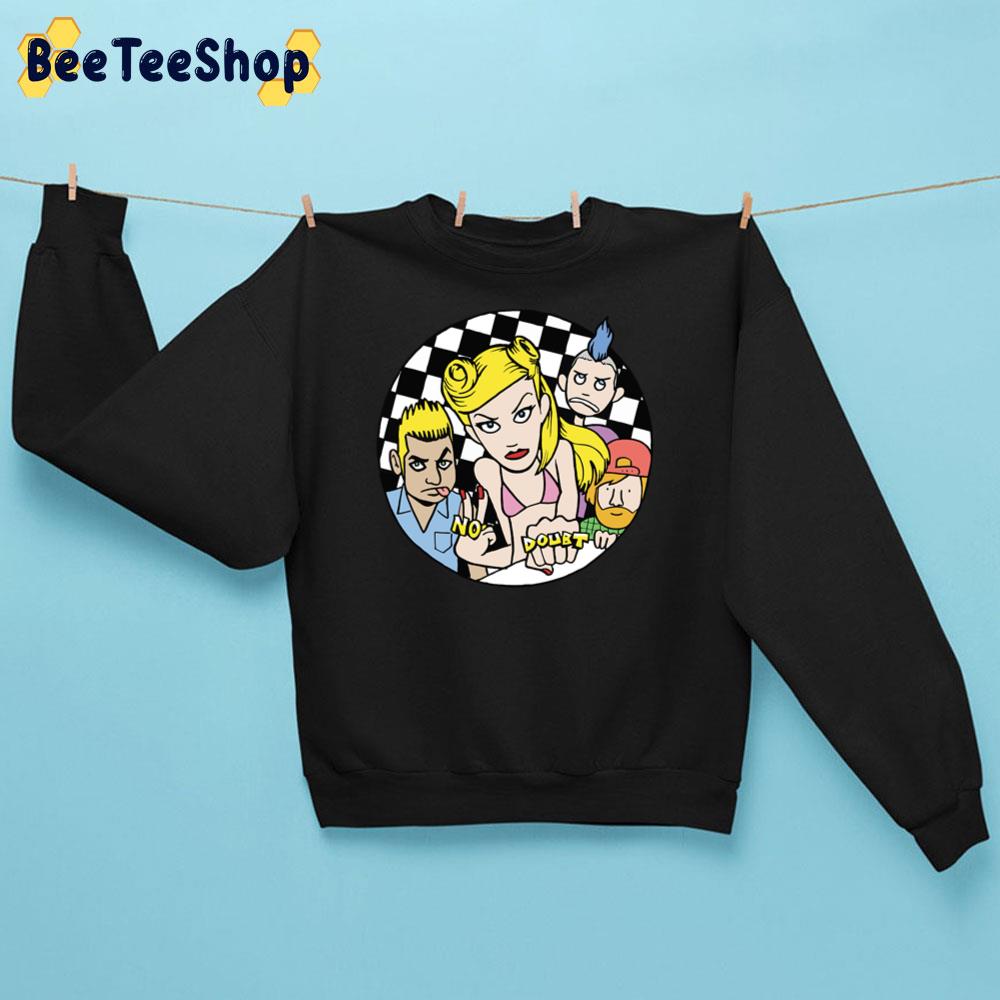 Funny Artoon Art No Doubt Band Unisex Sweatshirt