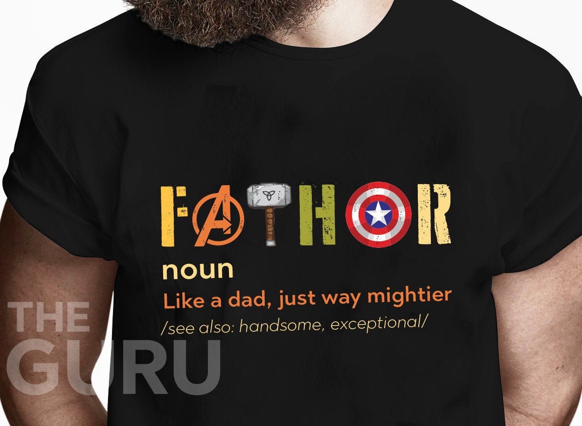 Funny Fathor Like A Dad Just Way Mightier Art Father’s Day Unisex T-Shirt