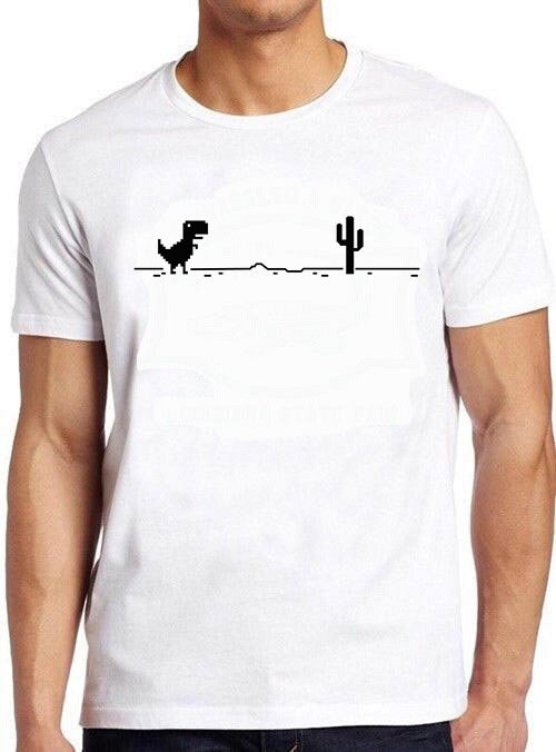 Funny Trex Cactus Offline Unisex T-Shirt