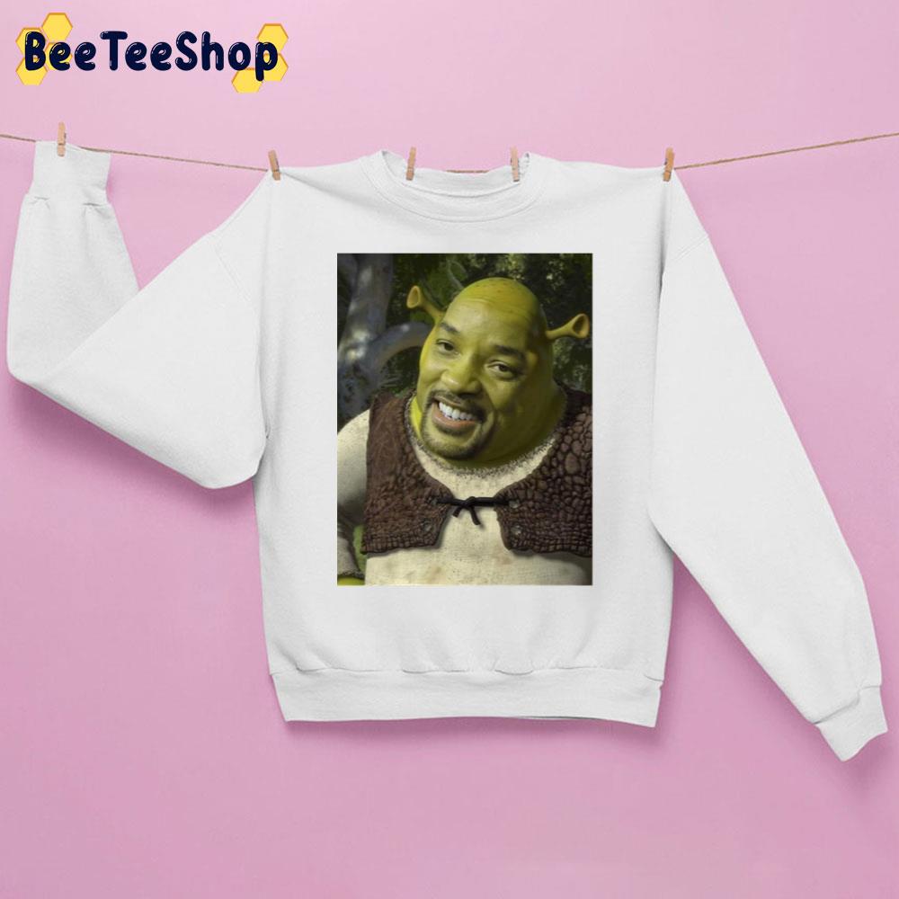 Funny Will Smith X Shrek Unisex Sweatshirt