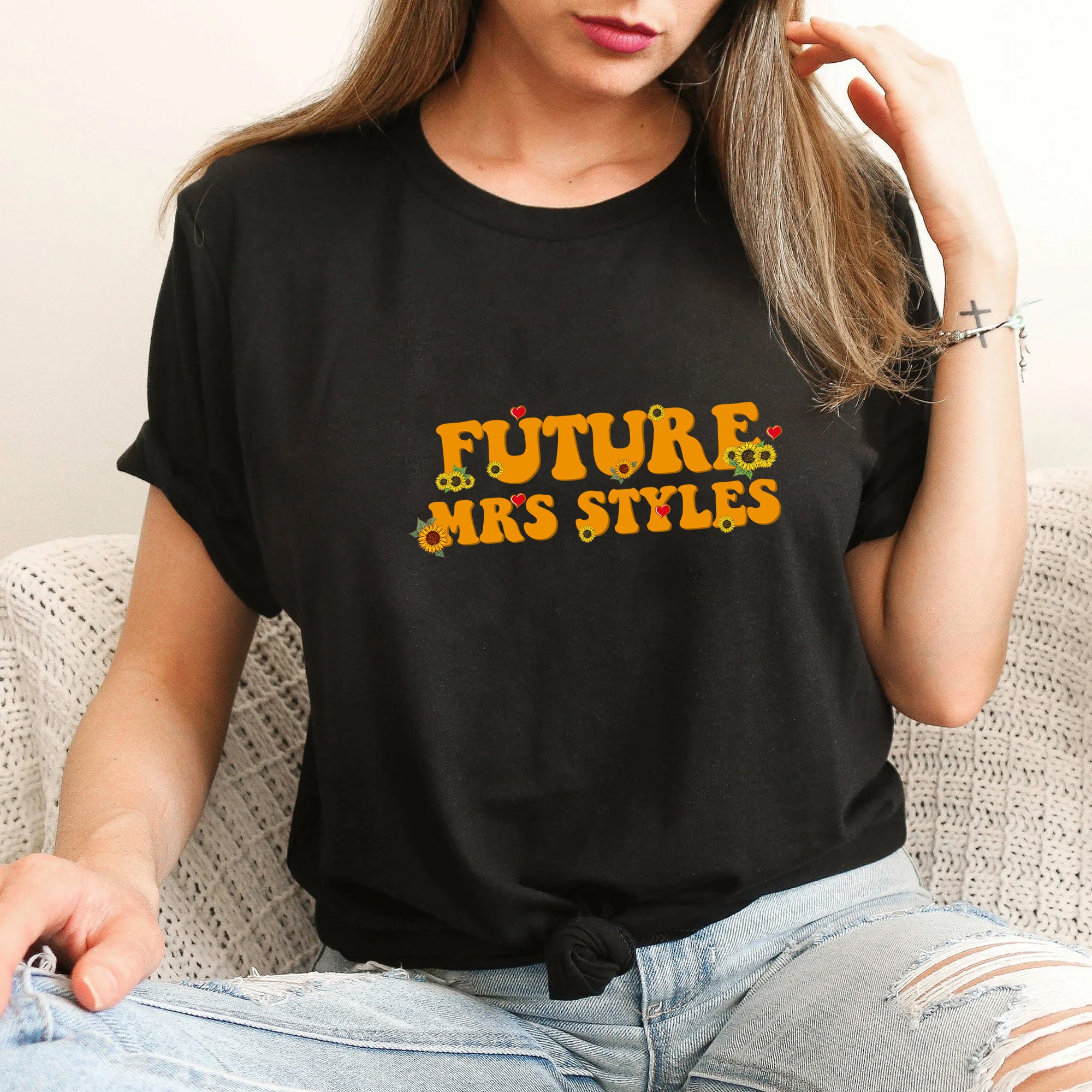 Future Mrs Styles Sunflower Unisex Sweatshirt