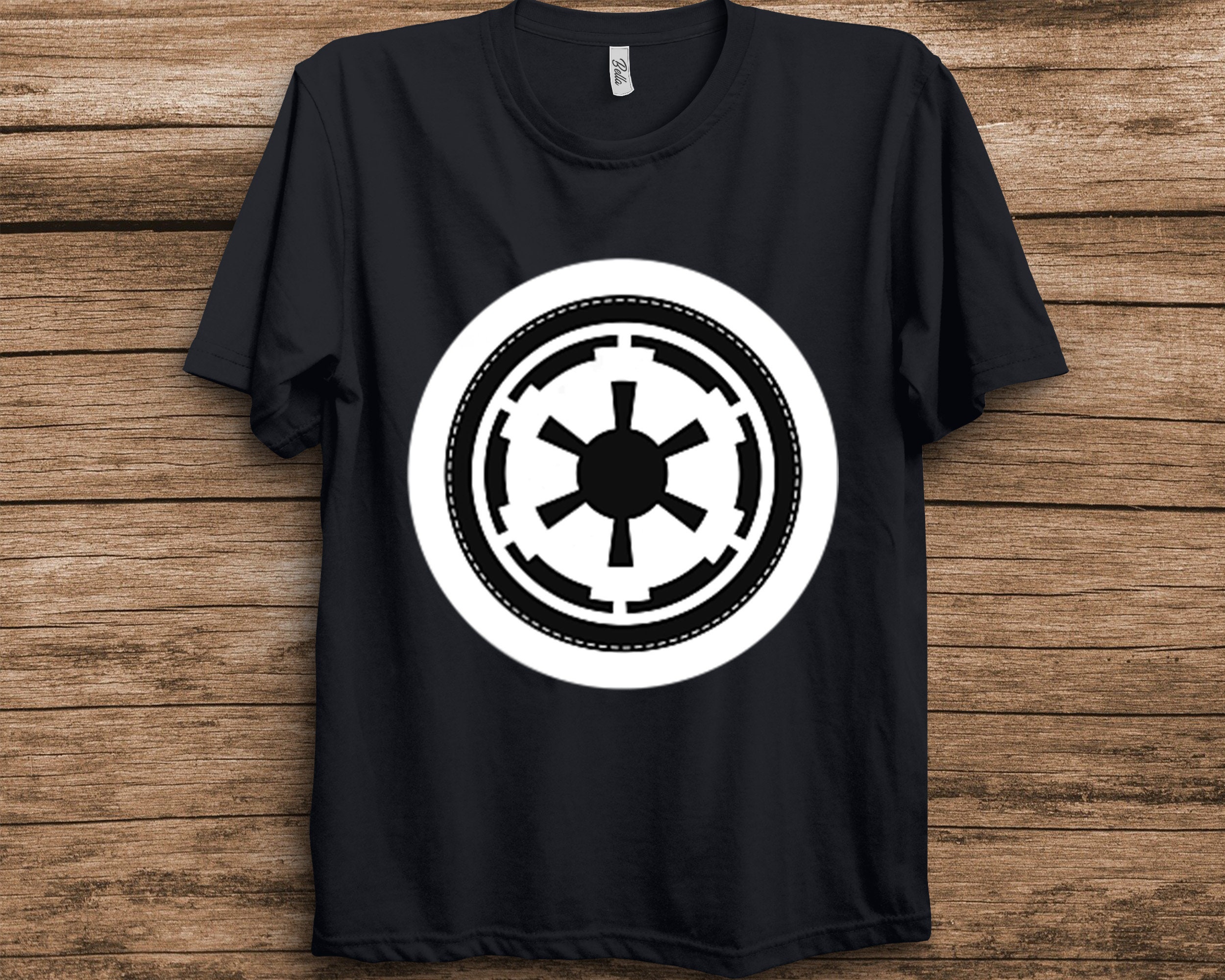 Galactic Empire Symbol Left Chest Graphic Star Wars Unisex T-Shirt