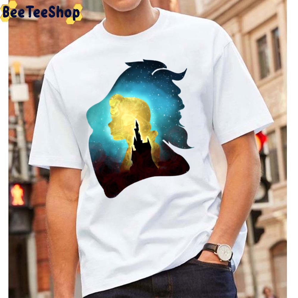 Galaxy Sky Art Beauty And The Beast Unisex T-Shirt