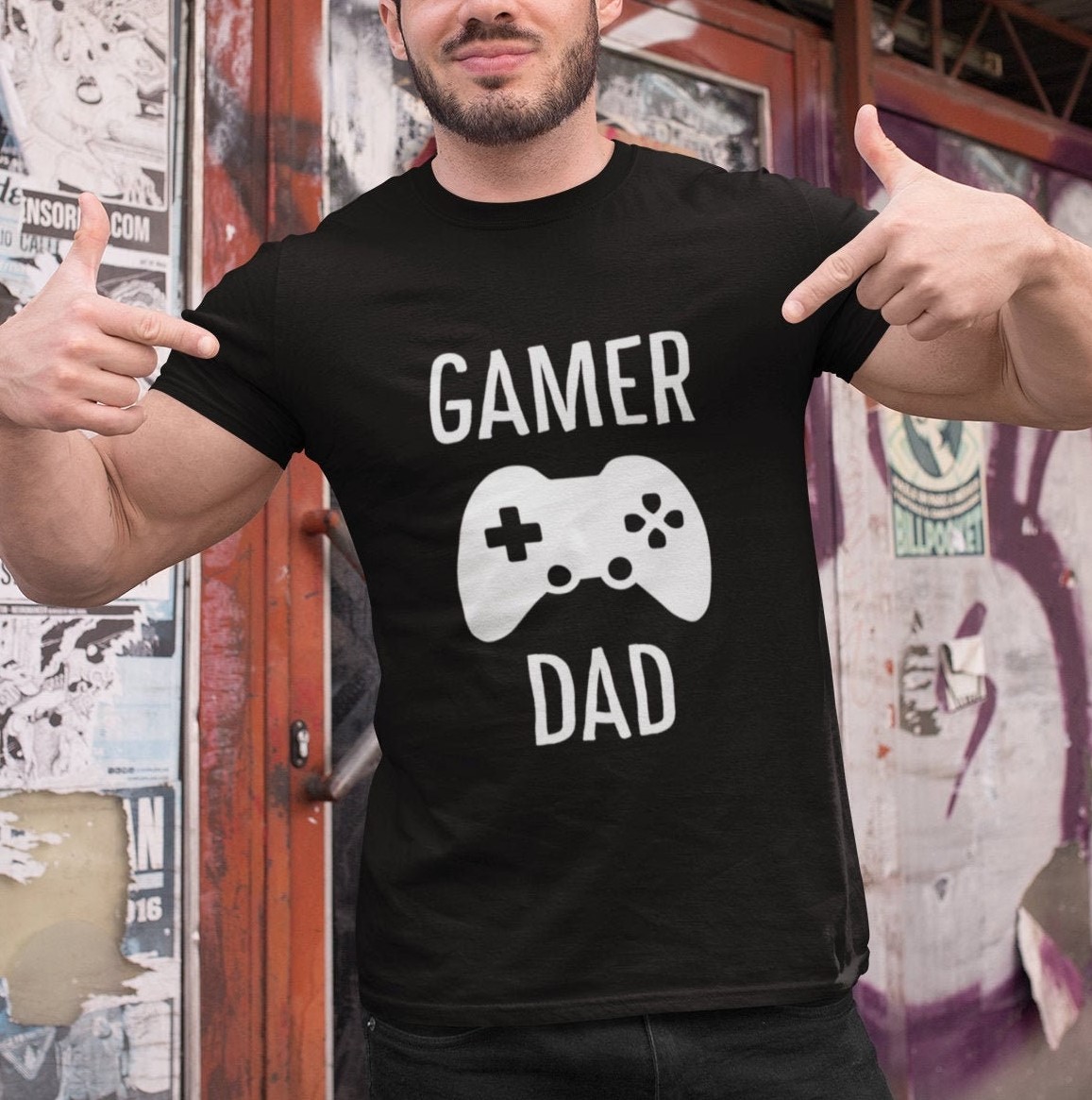 Gamer Dad Father’s Day Unisex T-Shirt