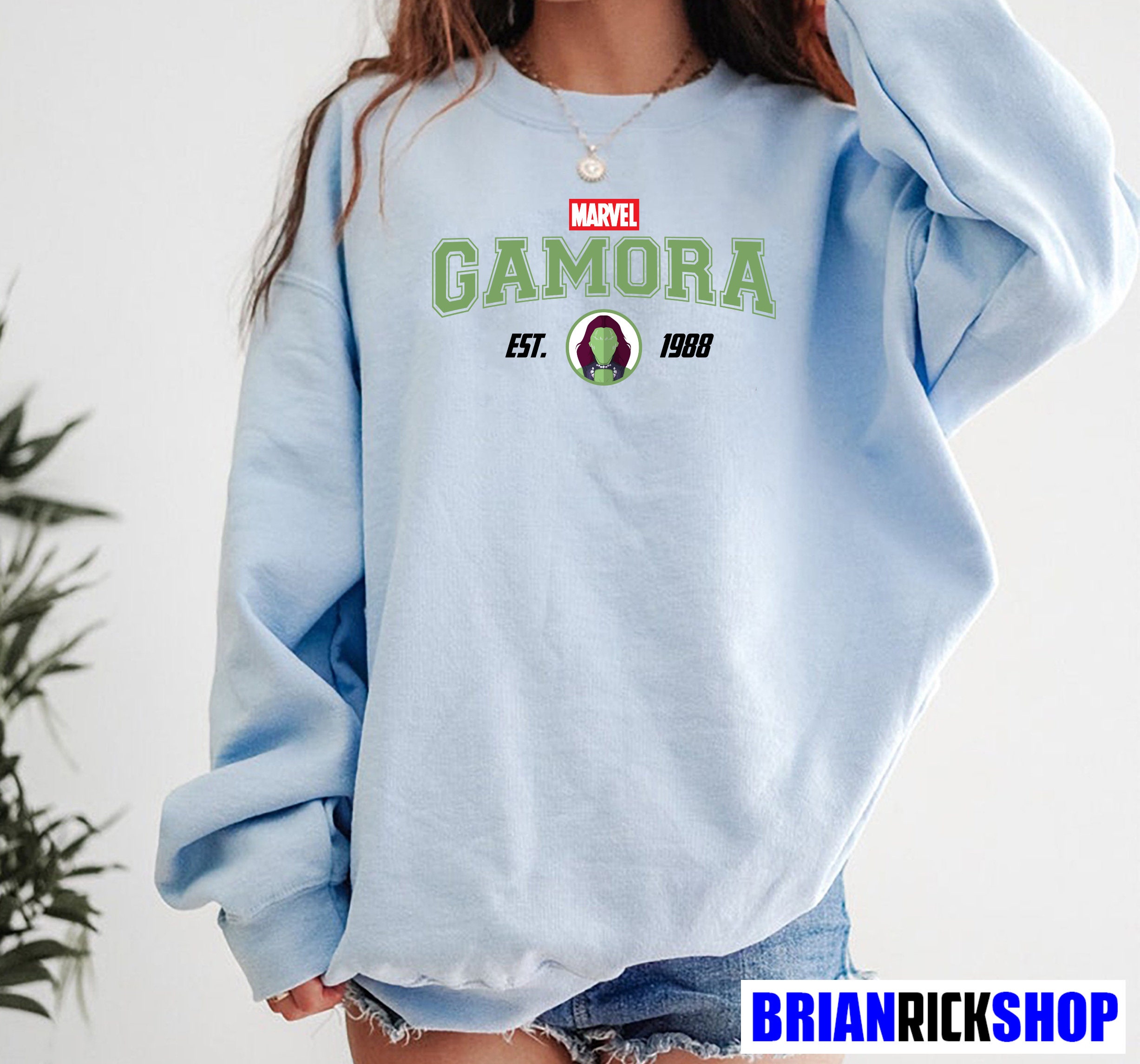 Gamora Est 1988 Avengers Team Superhero Hoodie Unisex Sweatshirt