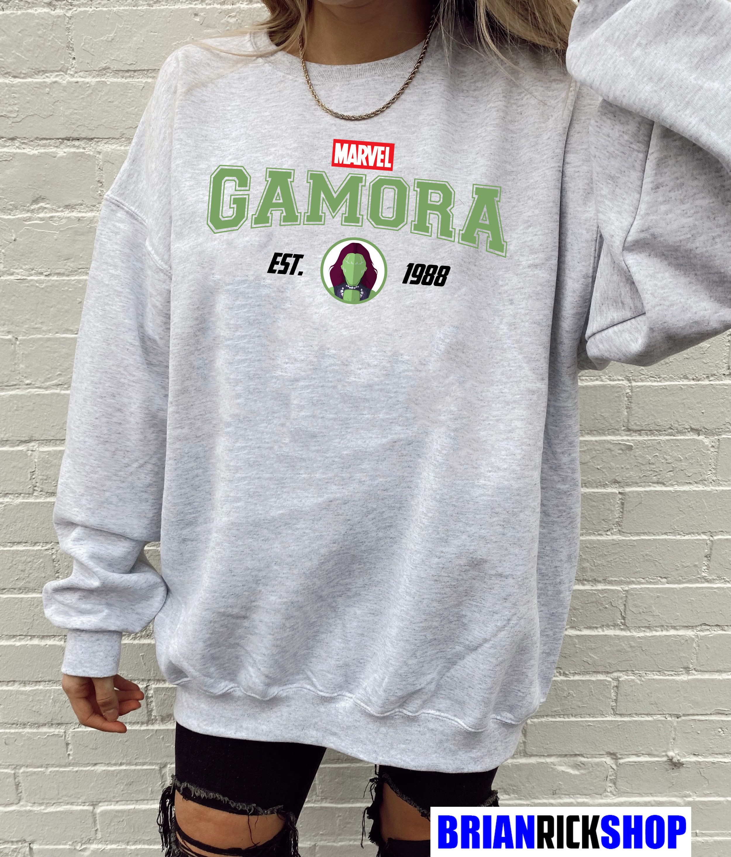 Gamora Est 1988 Avengers Team Superhero Hoodie Unisex Sweatshirt