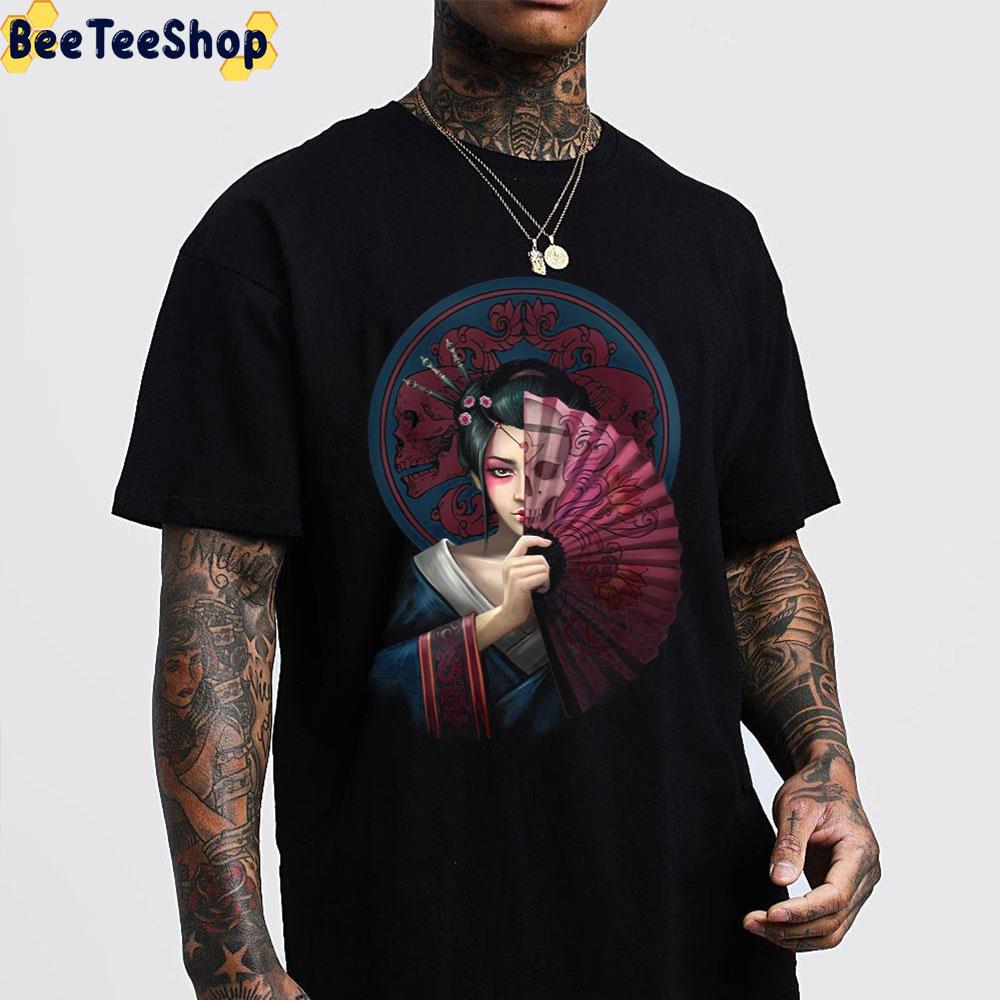 Geisha Warrior Art Unisex T-Shirt