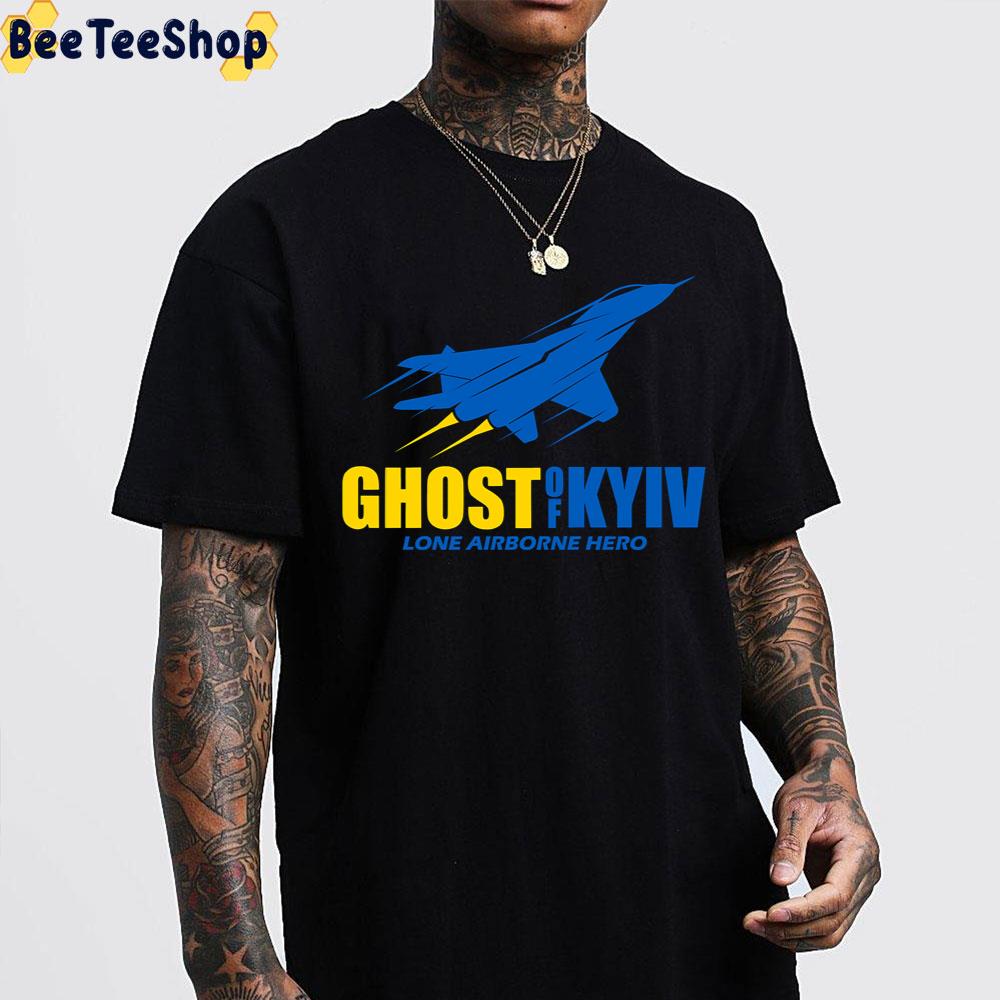 Ghost Of Kyiv Lone Airborne Hero Unisex T-Shirt