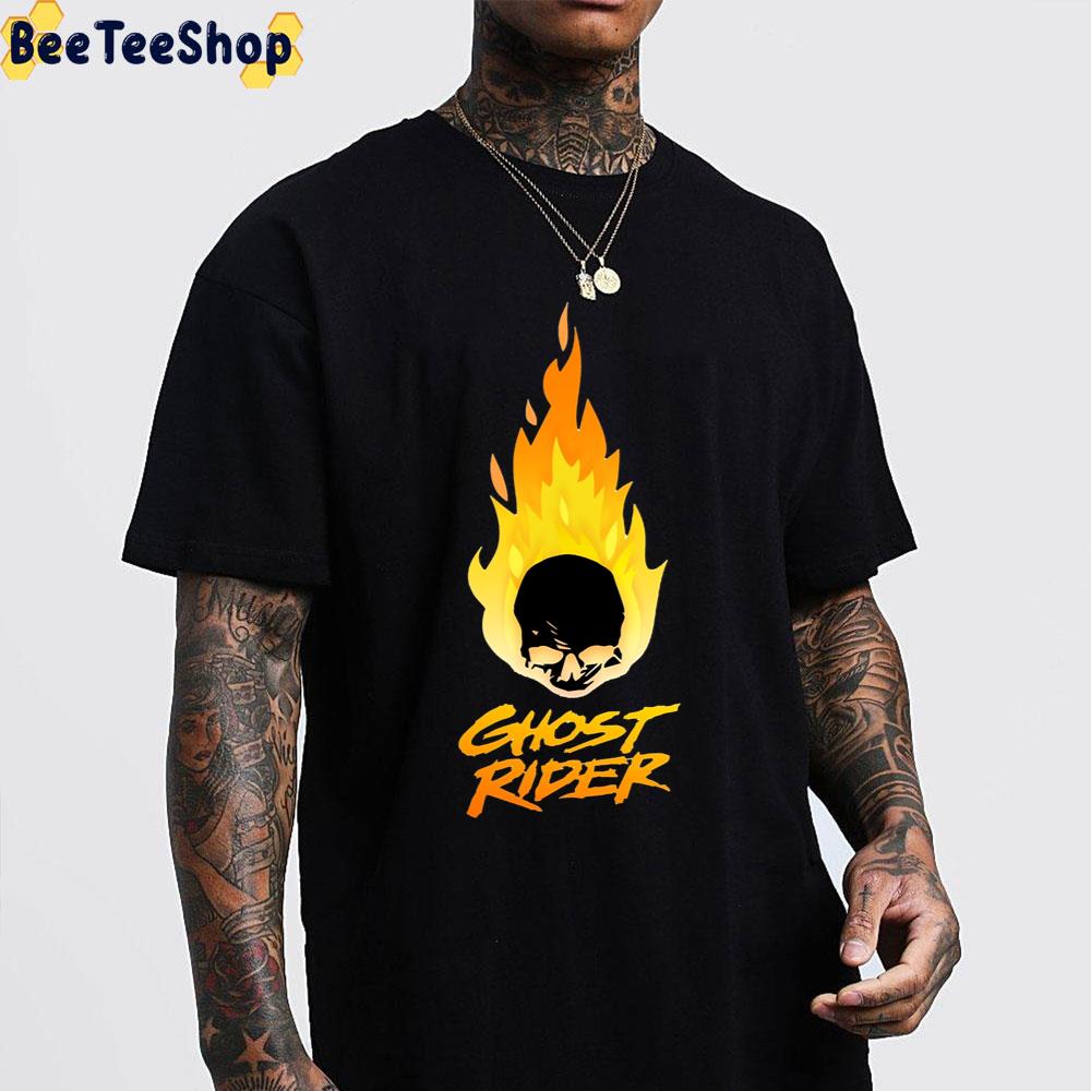 Ghost Rider Skull Unisex T-Shirt