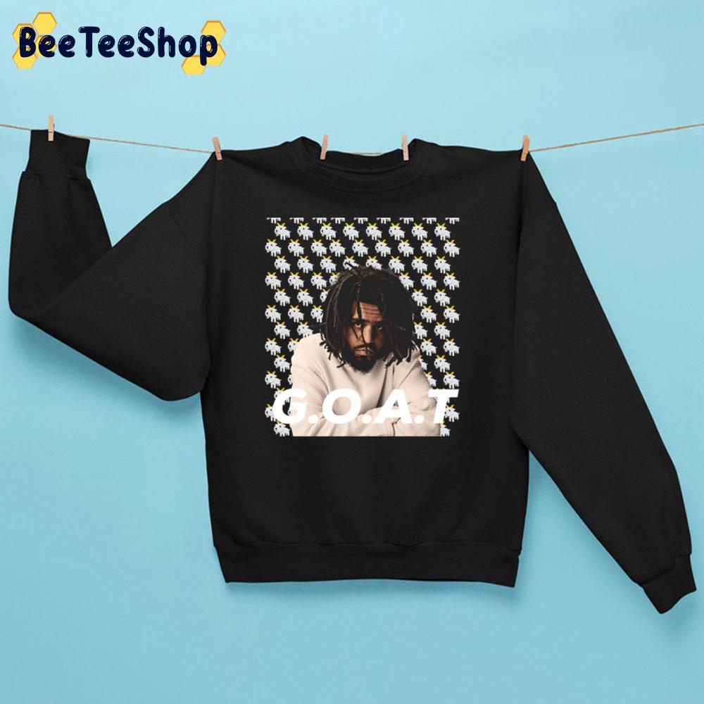 G.O.A.T J Cole Rapper Goat Pattern Unisex Sweatshirt