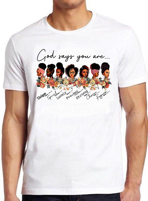 God Says You Are Black Queen Unisex T-Shirt