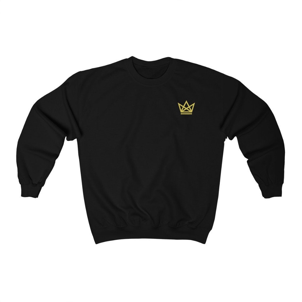 Gold Crown Cute Icon Unisex Sweatshirt