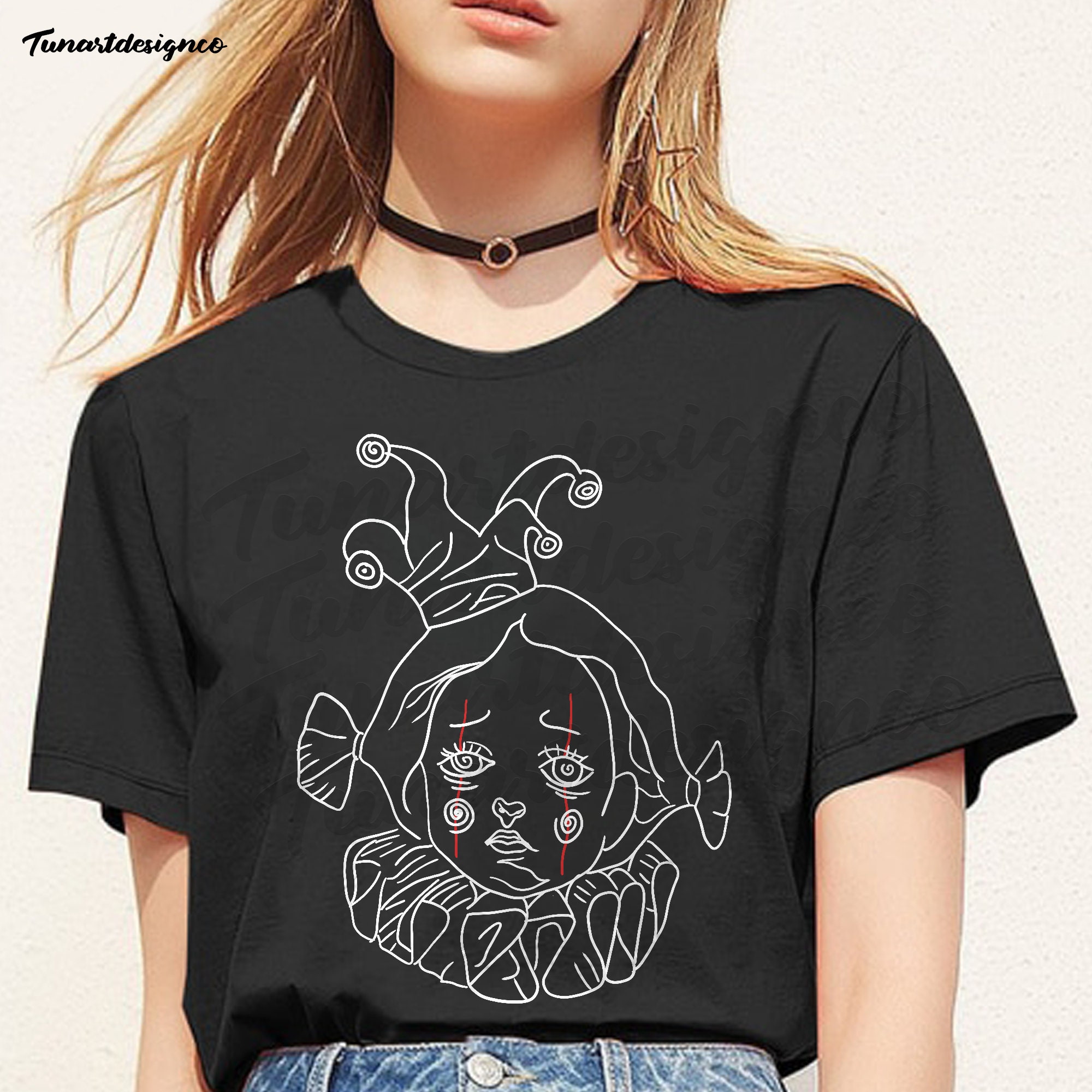 Gothic Queen Art Design Unisex T-Shirt