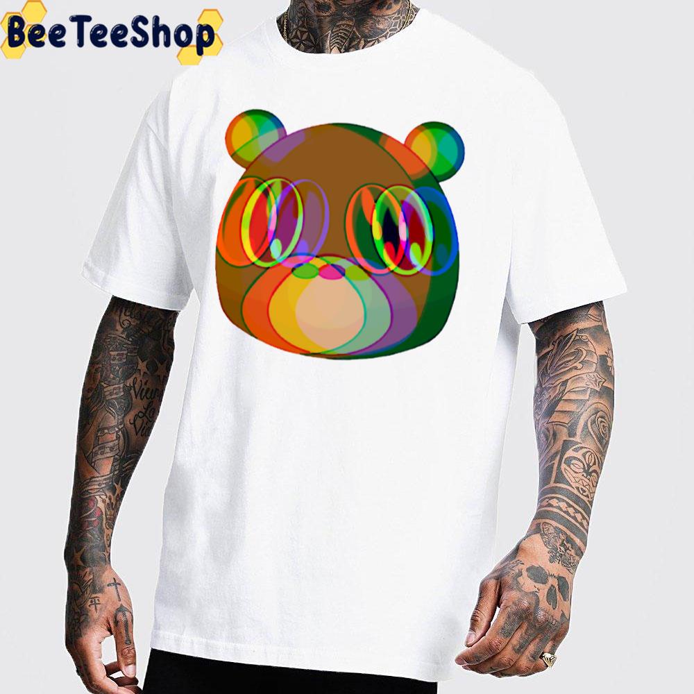 Graduation Bear Glitch Kanye West Rapper Unisex T-Shirt