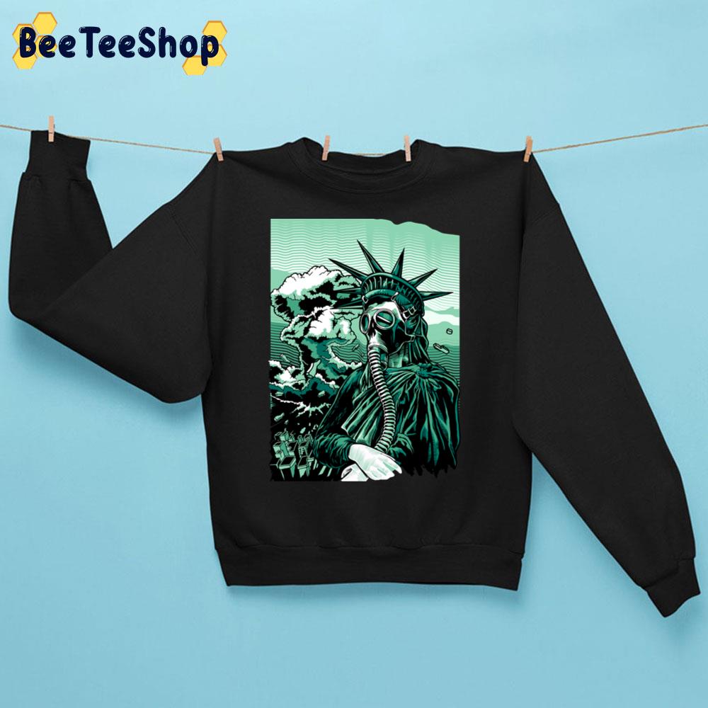 Graffiti New York Statue Of Liberty Hip Hop Street Wear Unisex Sweatshirt