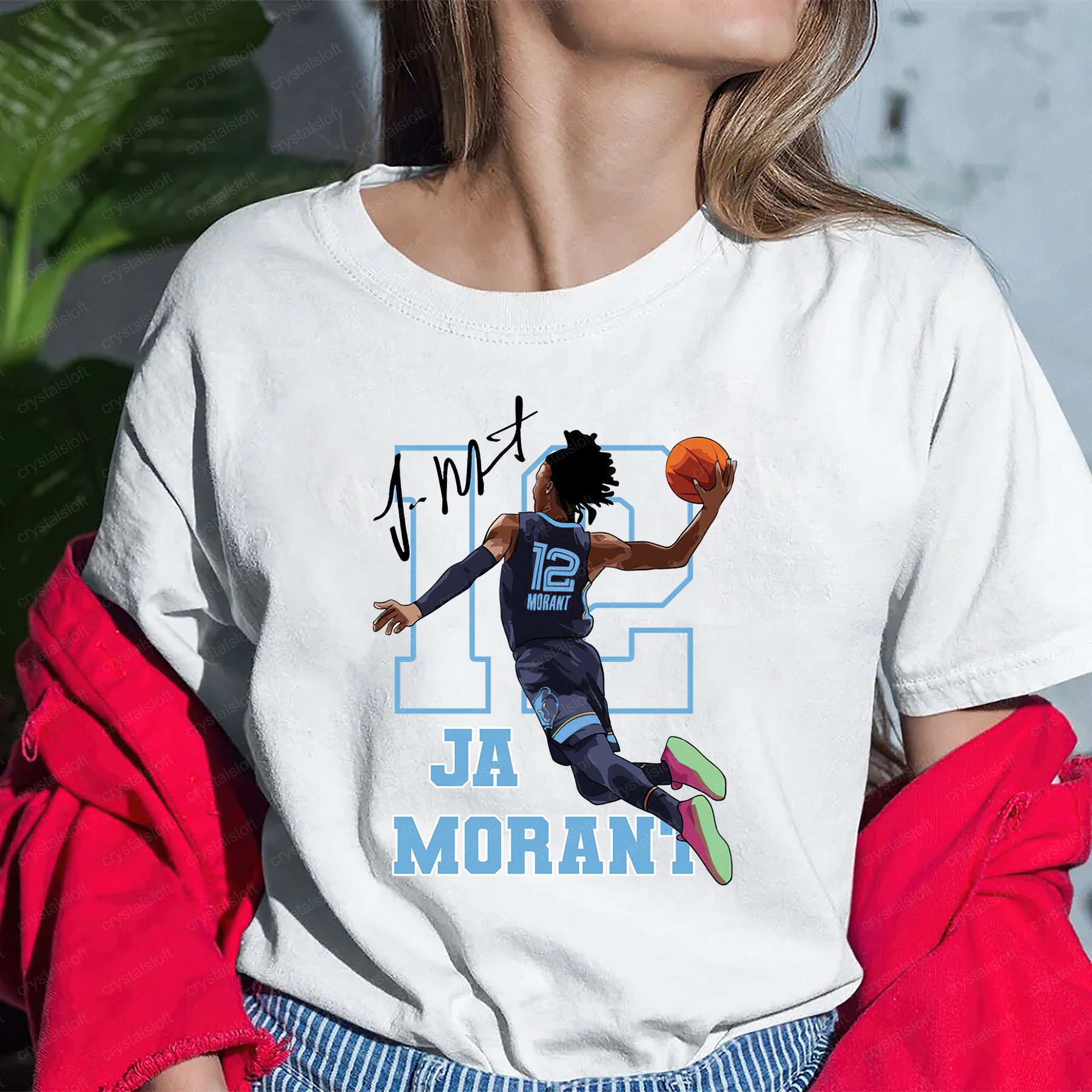 Memphis Grizzlies Ja Morant Money Makin' Morant Retro Tee Unisex  T-Shirt