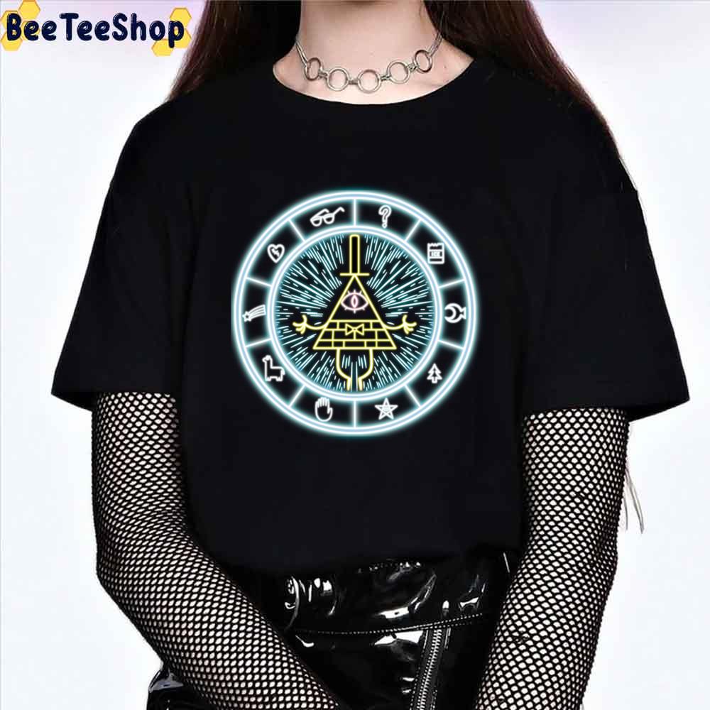 Gravity Falls Bill Cipher Wheel Unisex T-Shirt