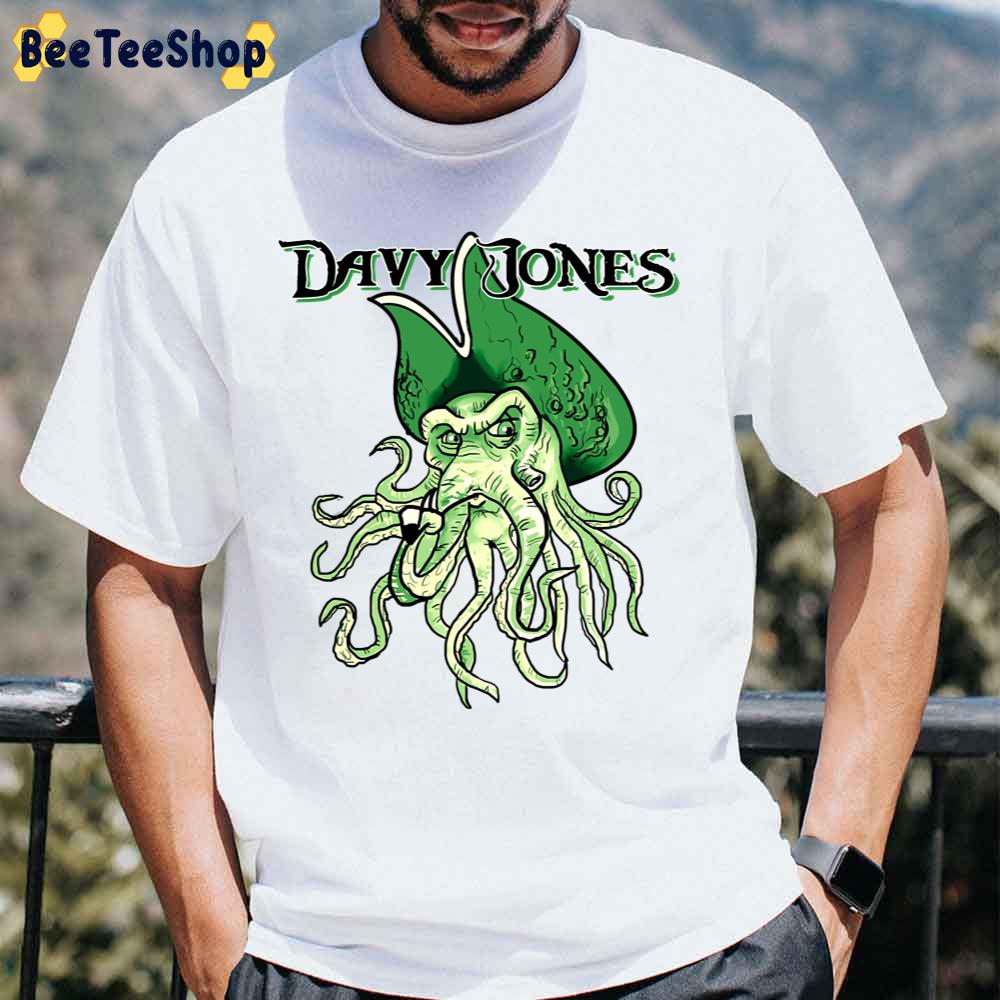 Green Art Davy Jones Pirates Of The Caribbean Unisex T-Shirt