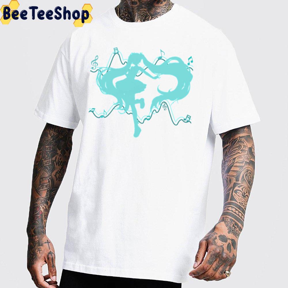 Green Art Miku Hatsune Unisex T-Shirt