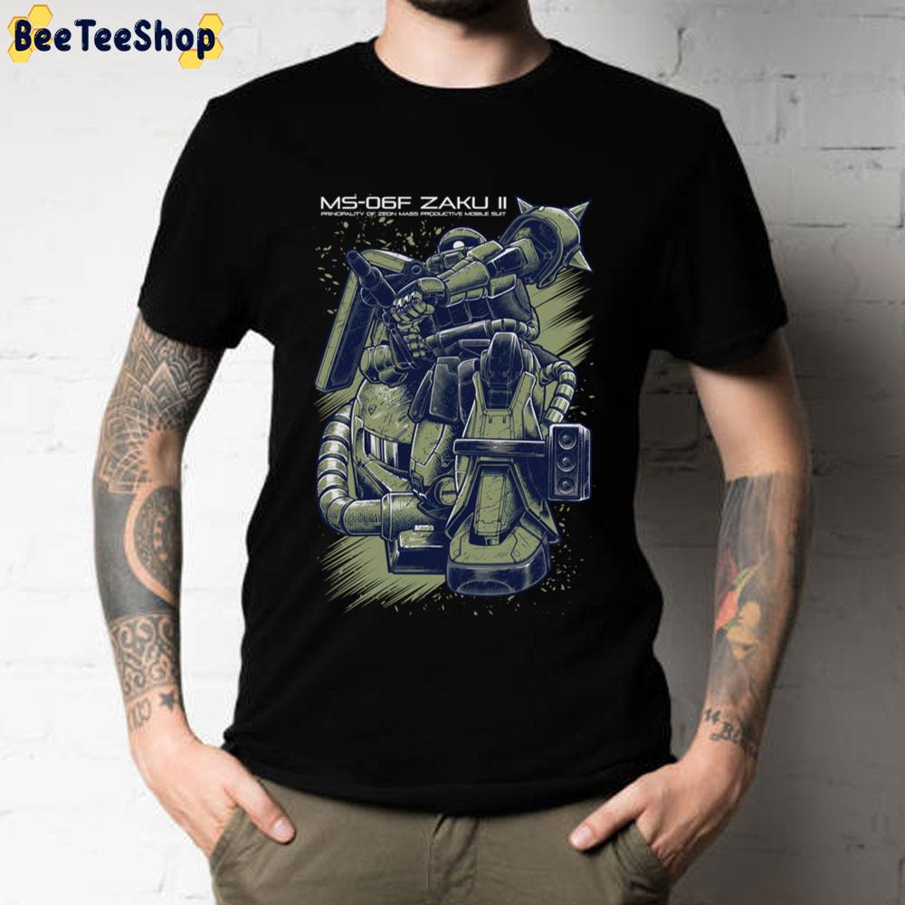 Green Art Zaku Ms-06f Zaku Ii Unisex T-Shirt