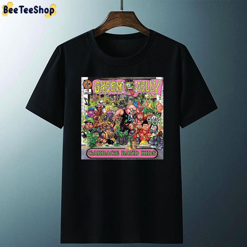 Green Jellÿ Gearrup Band Kids Art Unisex T-Shirt