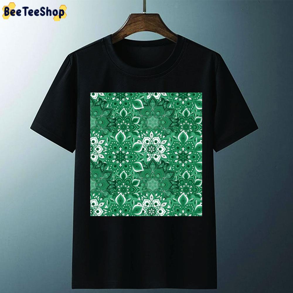 Green Mandala Unisex T-Shirt