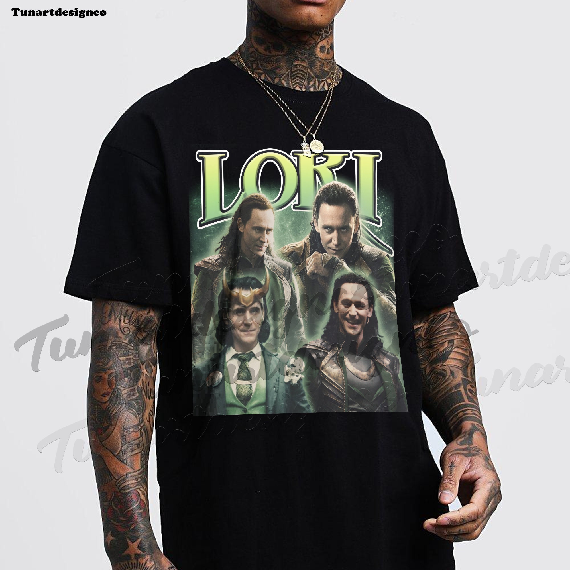 Green Vintage Loki Marvel Fan Unisex Shirt