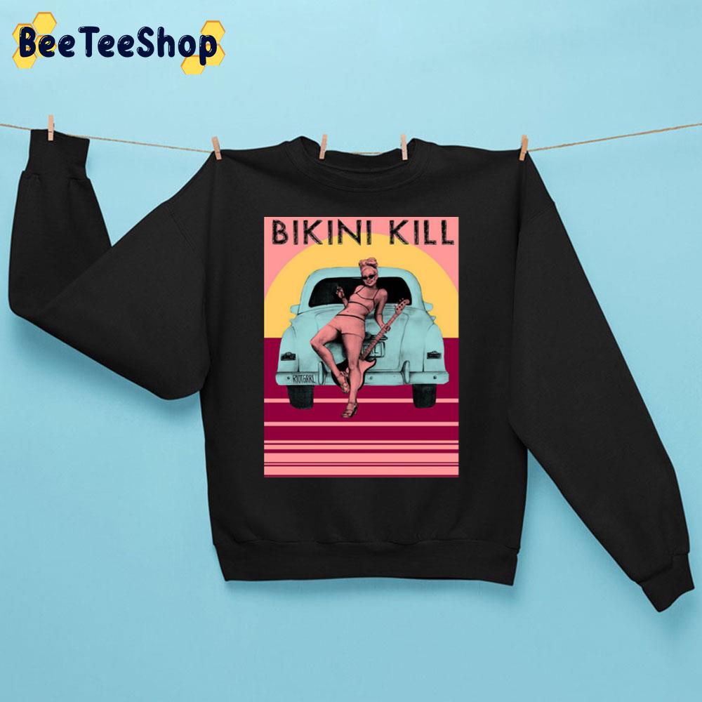 Gril And Hot Bikini Kill Band Unisex Sweatshirt