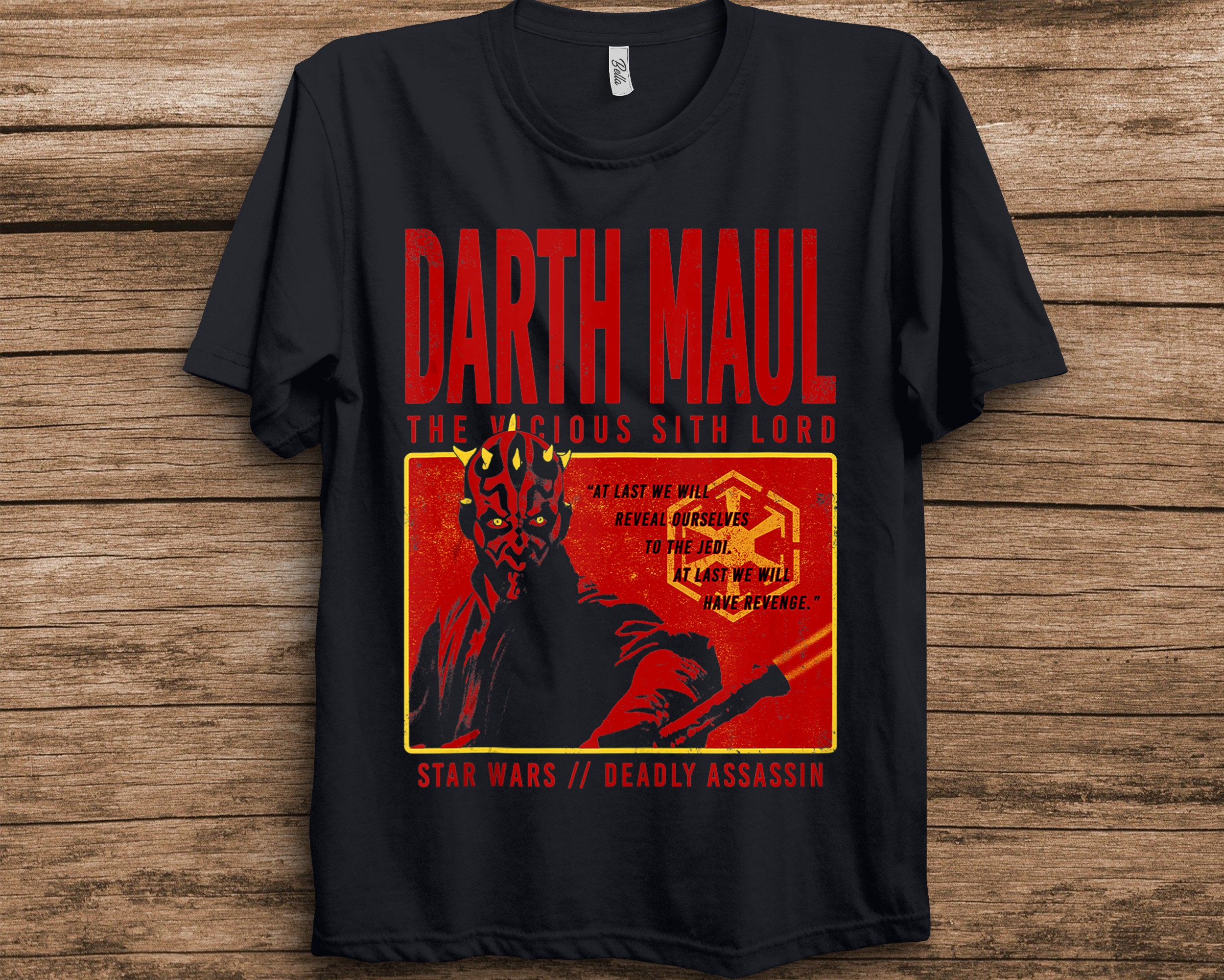 Halloween Darth Maul The Vicious Sith Lord Star Wars Unisex T-Shirt