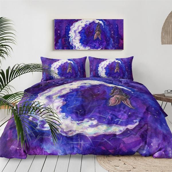 Hanging Bat Cotton Bedding Sets