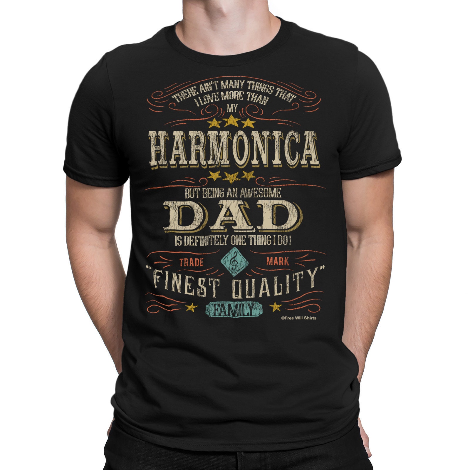 Harmonica But Being An Awesome Dad Is Definitely One Thing I Dofather’s Dayfather’s Day Unisex Shirt