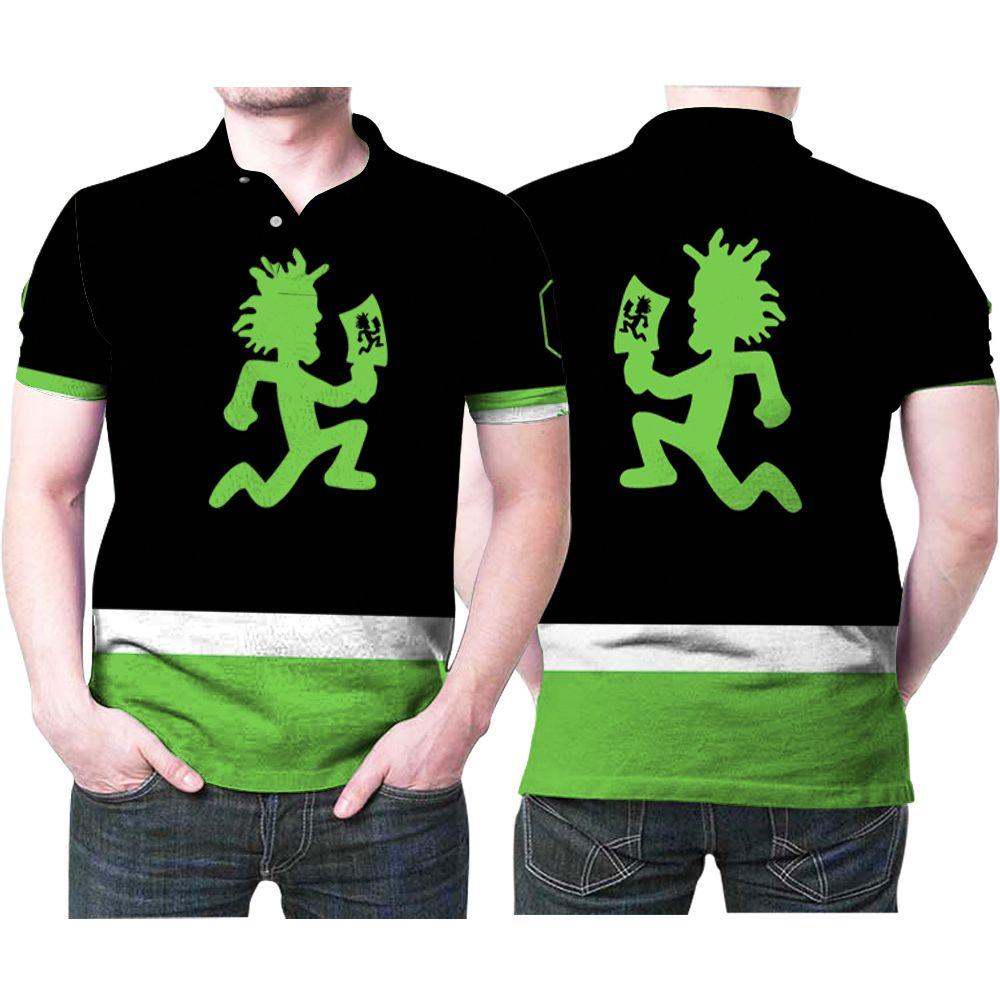 Hatchet Man Insane Clown Posse Green 3d Printed Gift For Insane Clown Posse Fan Polo Shirt All Over Print Shirt 3d T-shirt
