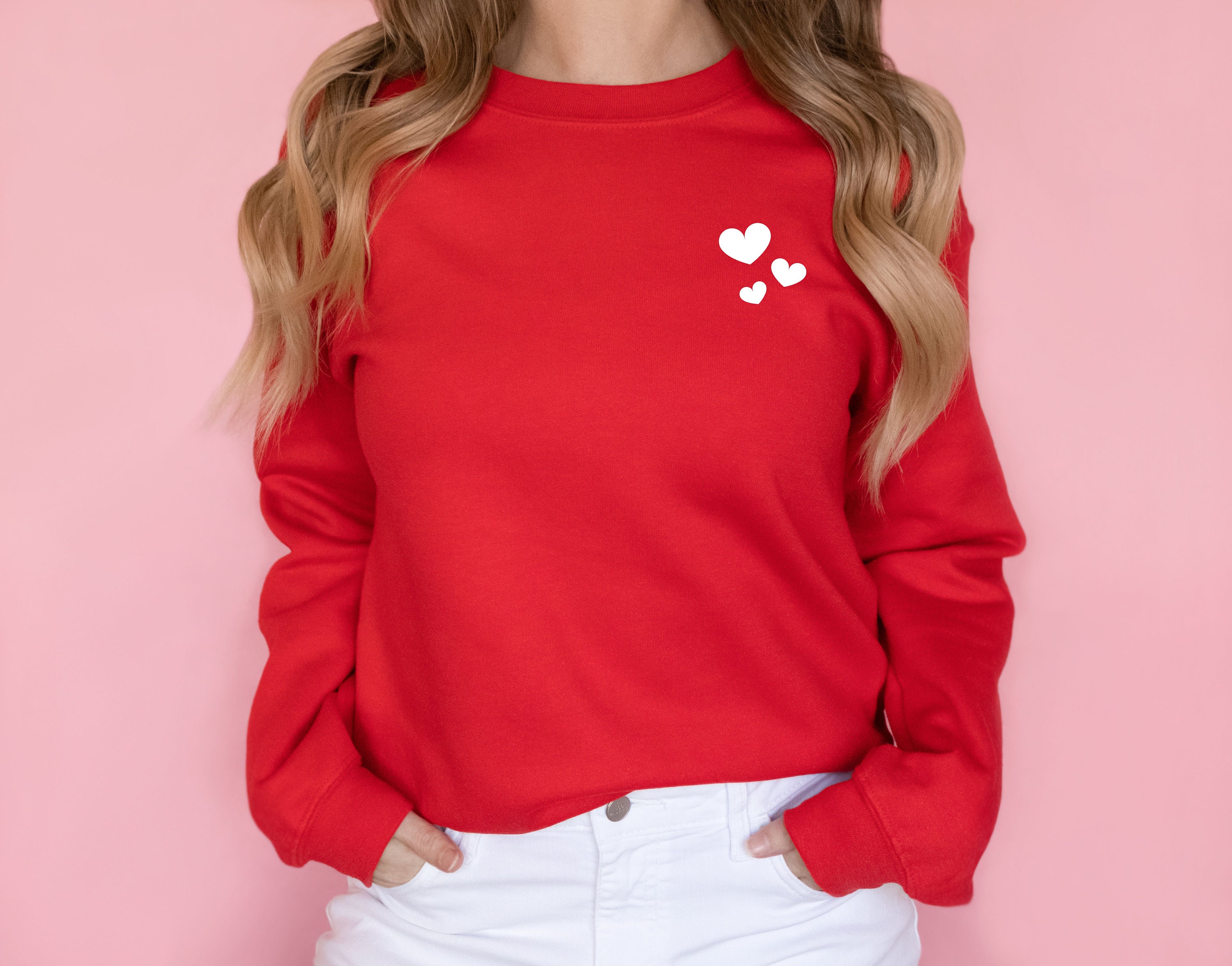 Hearts Valentines Day Unisex Sweatshirt