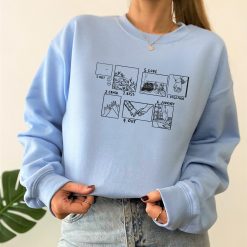 Heartstopper Phases Inspired Book Nick And Charlie Unisex Sweatshirt