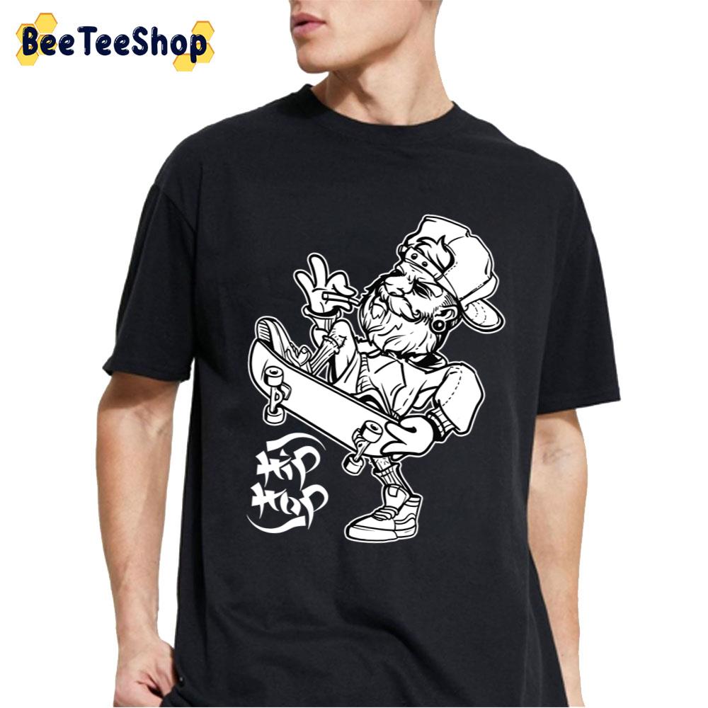 Hip Hop Skater Illustration Unisex T-Shirt