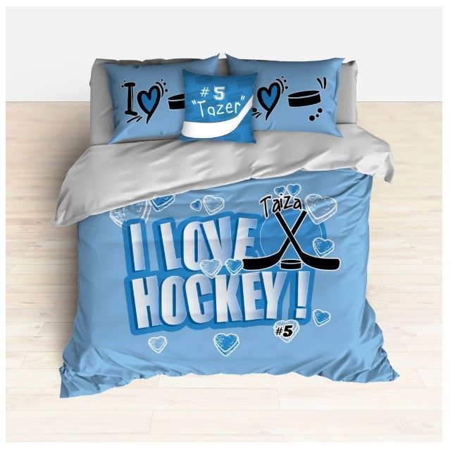 Hockey Cotton Bedding Sets