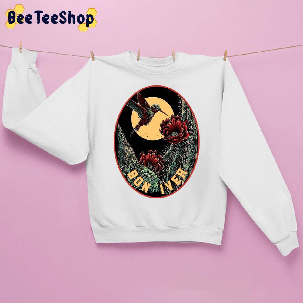 Hummingbird And Cactus Unisex Sweatshirt