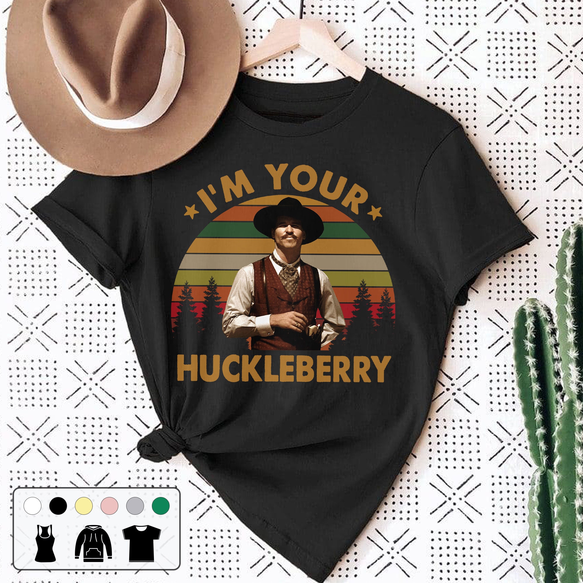 I’m Your Huckleberry Vintage Unisex T-Shirt