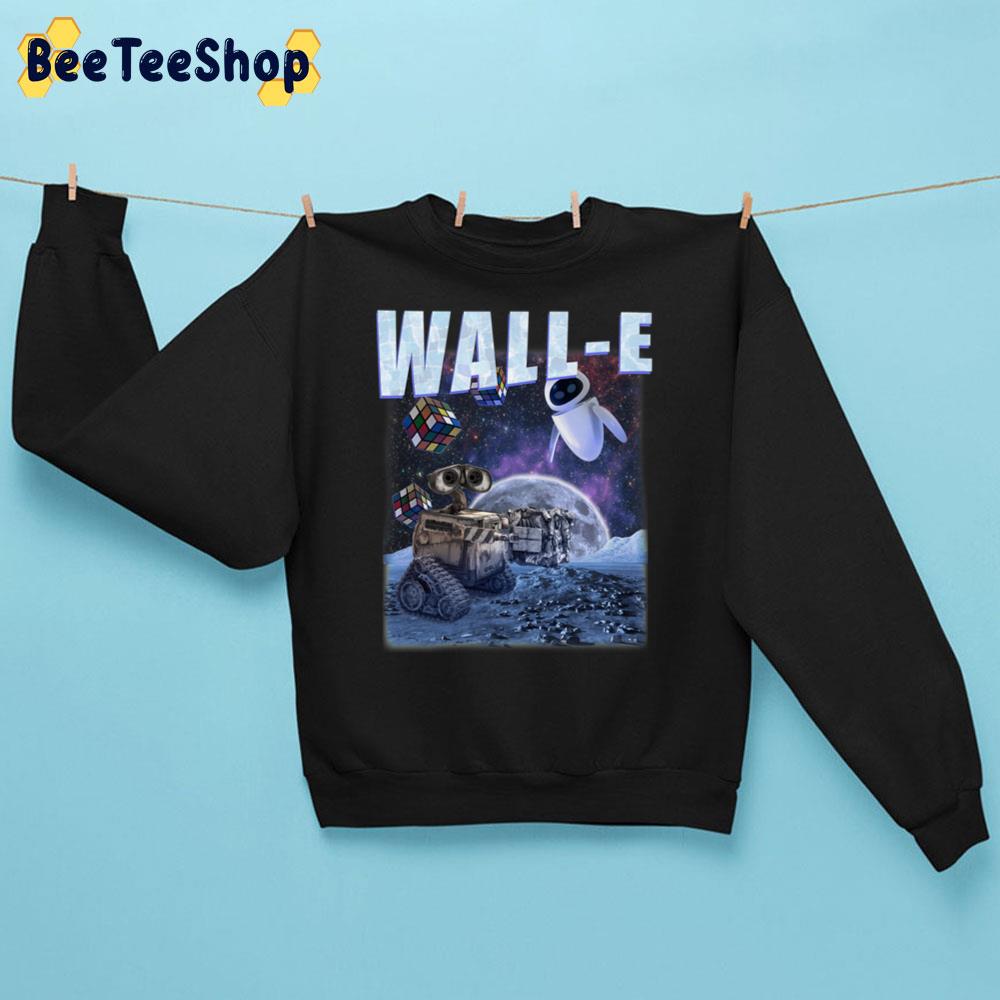 In The Moon Wall E Graphic Art Unisex Sweatshirt