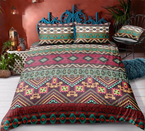 Indian Inspired – Native Aztec Cotton Bedding Sets