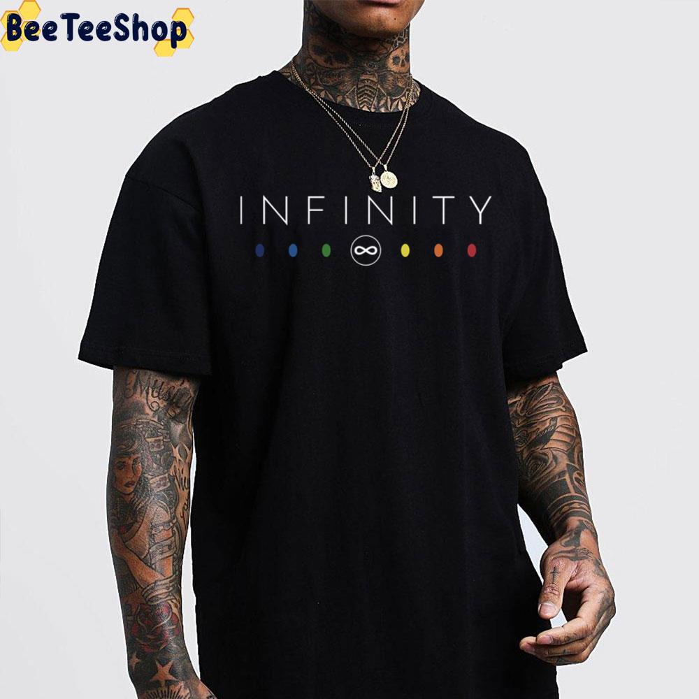 Infinity White Clean Unisex T-Shirt